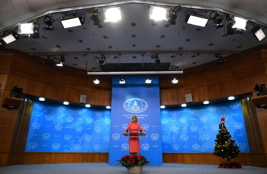 Briefing by Foreign Ministry Spokesperson Maria Zakharova