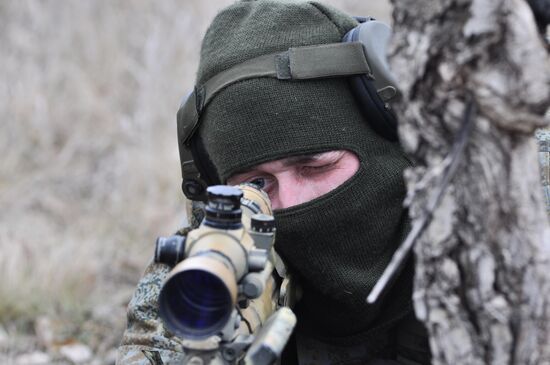 Tactical exercise in Voronezh Region