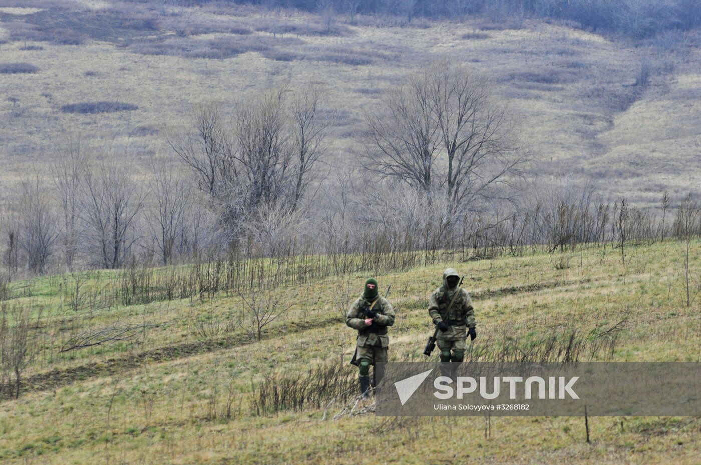 Tactical exercise in Voronezh Region