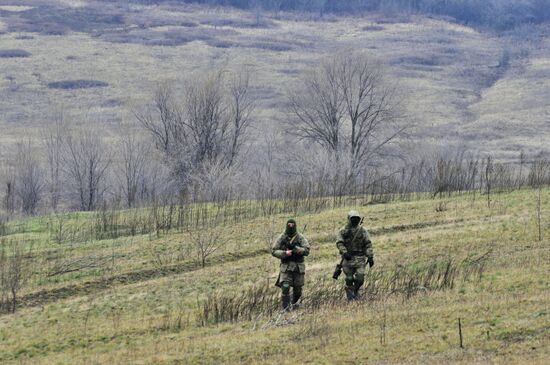Tactical exercise in Voronezh Region