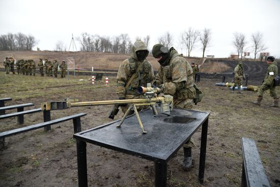 Tactical exercise in Voronezh region