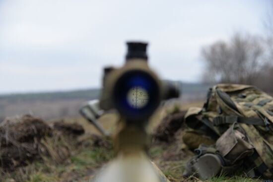 Tactical exercise in Voronezh region