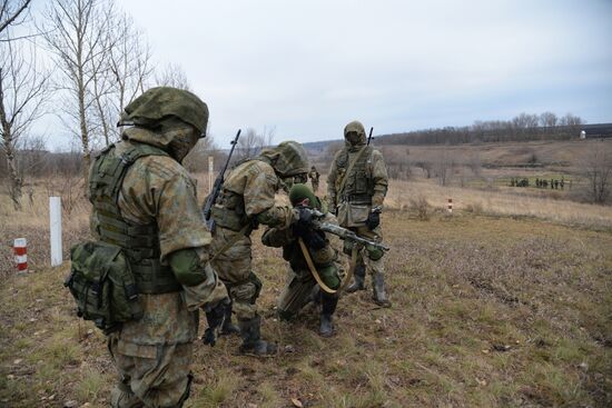 Tactical exercise in Voronezh region