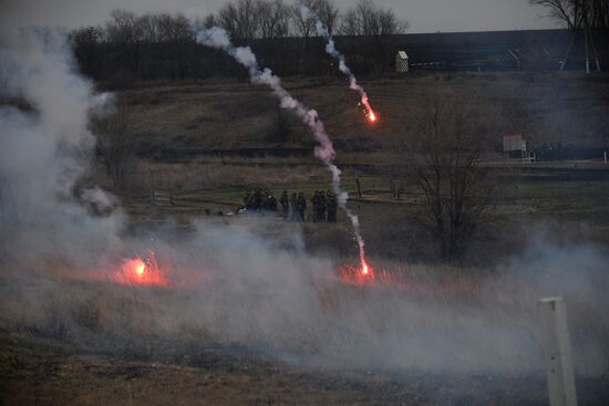 Tactical exercise in Voronezh region