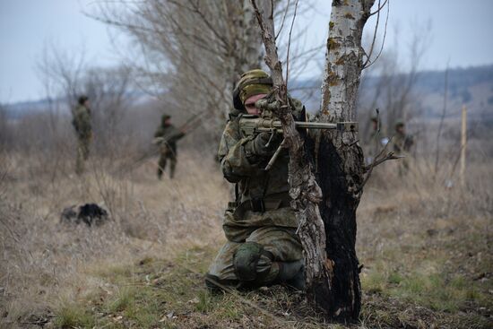 Tactical exercise in Voronezh region