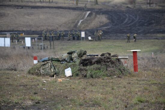 Tactical exercise in Voronezh region