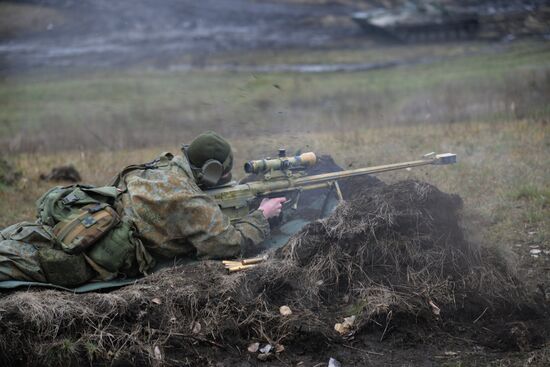 Tactical exercise in Voronezh region