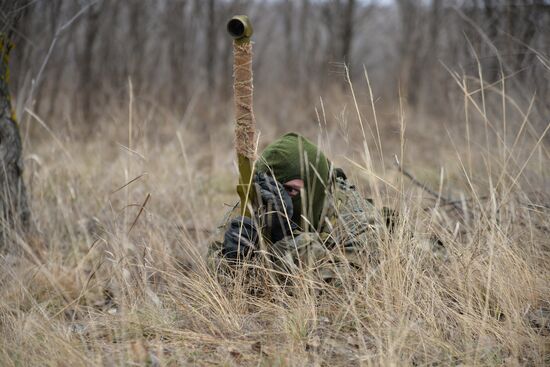 Tactical exercise in Voronezh region