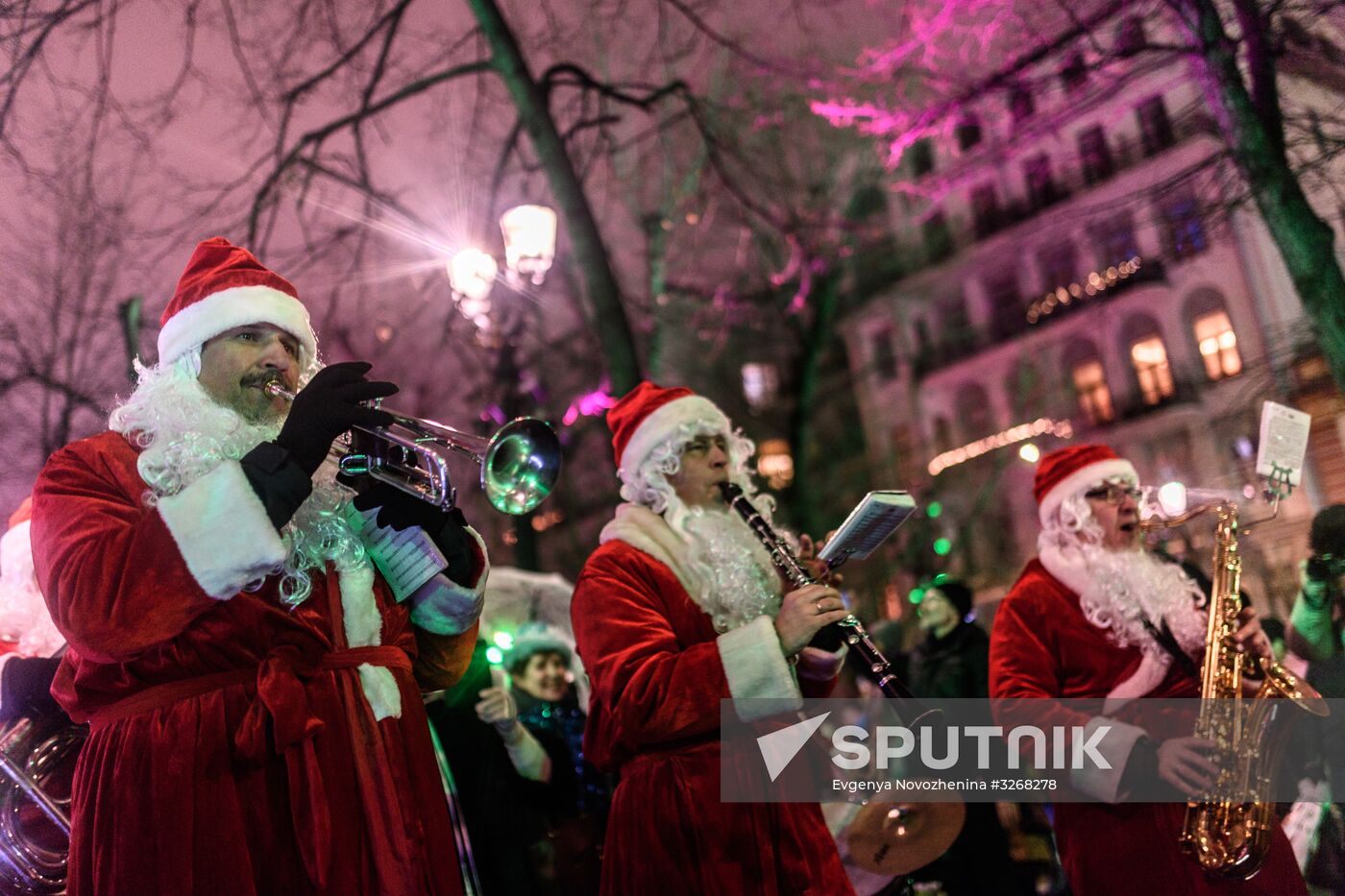 Parade of snow maidens
