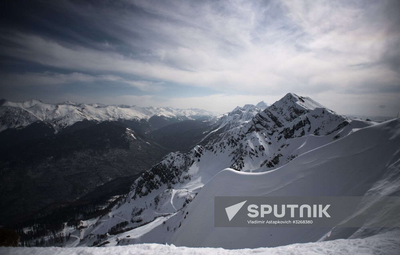 Rosa Khutor, year-round mountain resort in Krasnaya Polyana