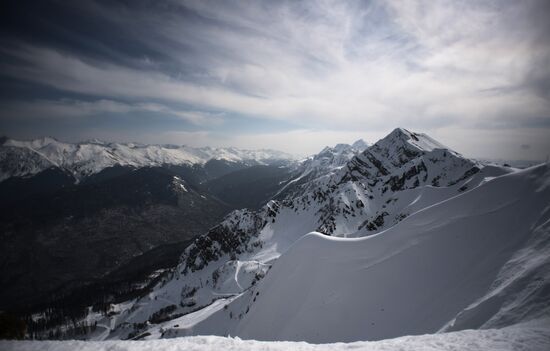 Rosa Khutor, year-round mountain resort in Krasnaya Polyana