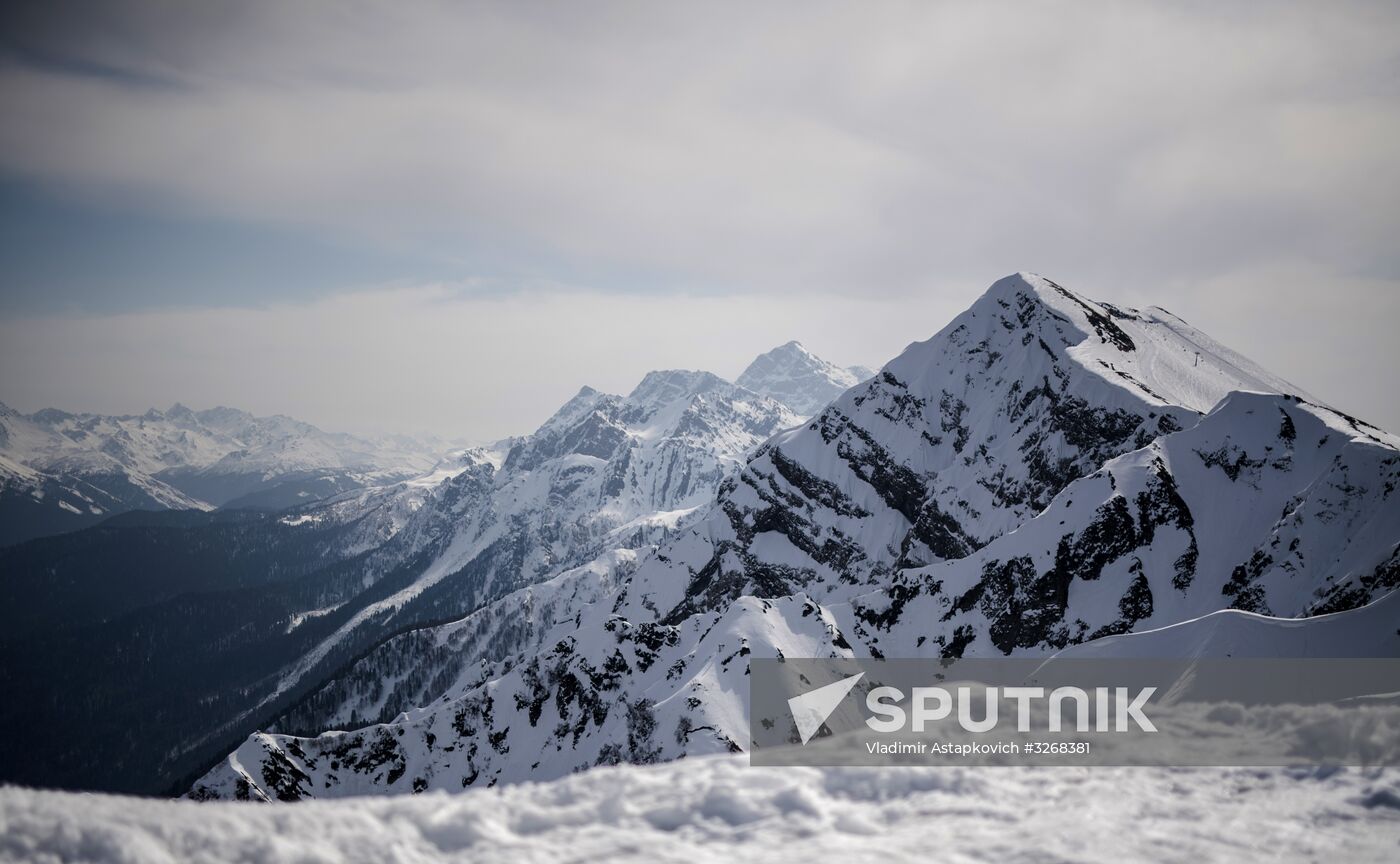 Rosa Khutor, year-round mountain resort in Krasnaya Polyana