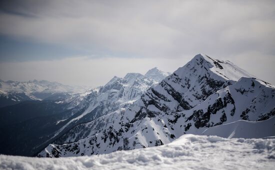 Rosa Khutor, year-round mountain resort in Krasnaya Polyana