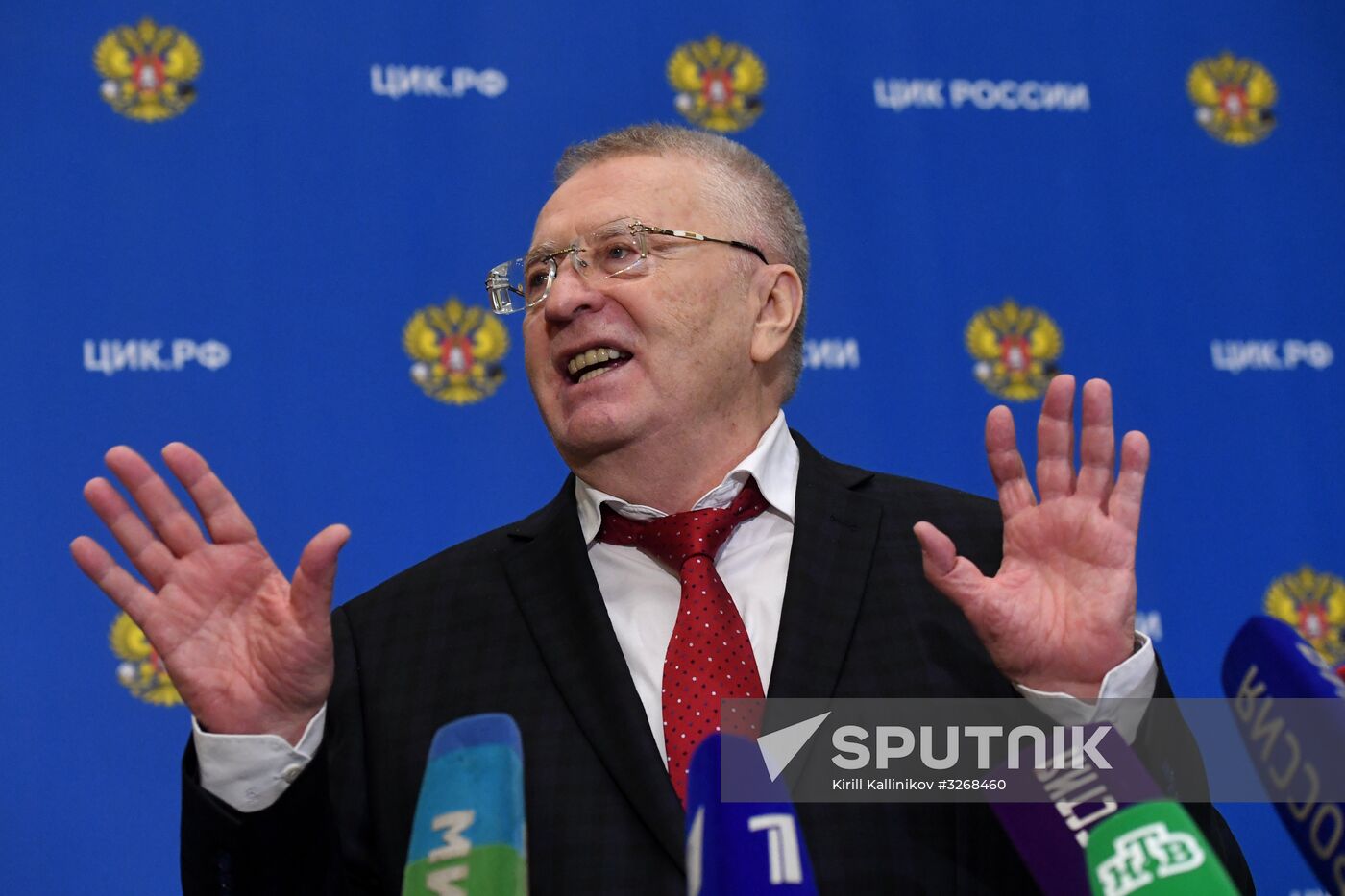 Vladimir Zhirinovsky is registered to run for president