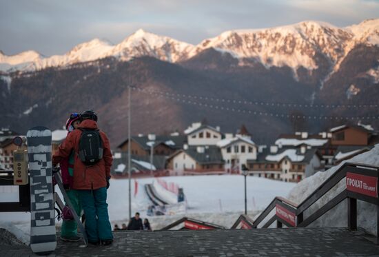 Year-round Rosa Khutor Alpine Resort in Krasnaya Polyana