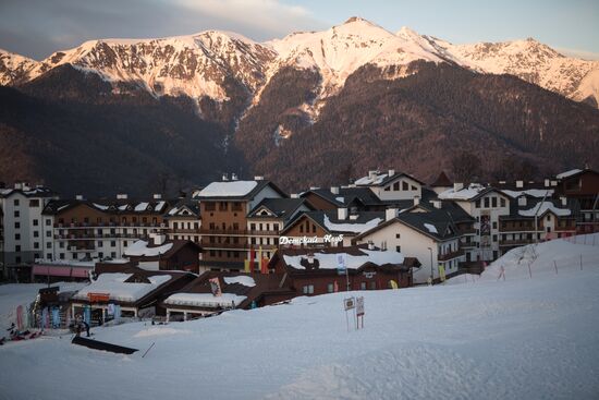 Year-round Rosa Khutor Alpine Resort in Krasnaya Polyana