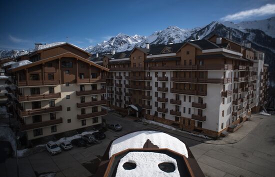 Year-round mountain resort Rosa Khutor in Krasnaya Polyana