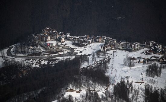Year-round mountain resort Rosa Khutor in Krasnaya Polyana