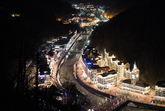 Year-round Rosa Khutor Alpine Resort in Krasnaya Polyana