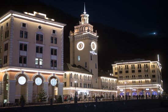 Year-round Rosa Khutor Alpine Resort in Krasnaya Polyana