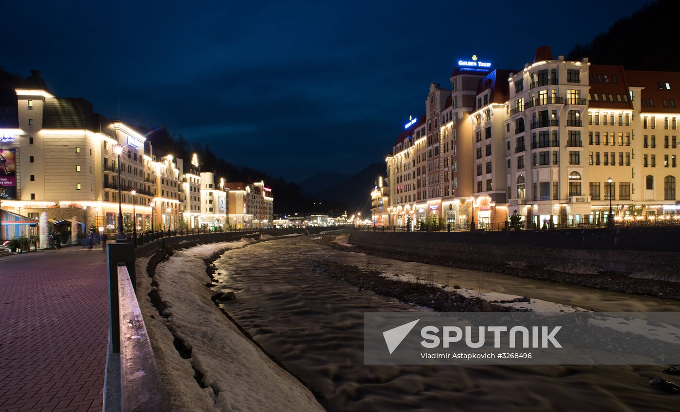Year-round Rosa Khutor Alpine Resort in Krasnaya Polyana