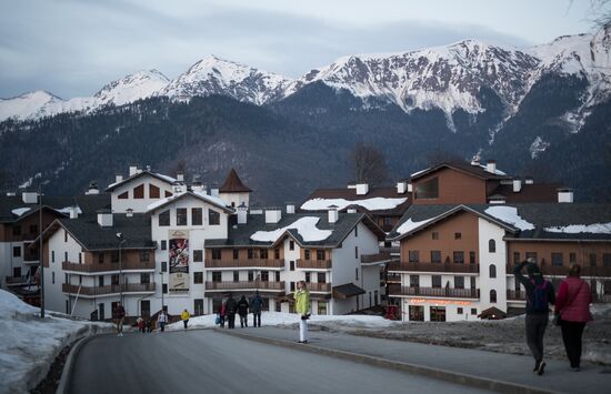 Year-round Rosa Khutor Alpine Resort in Krasnaya Polyana