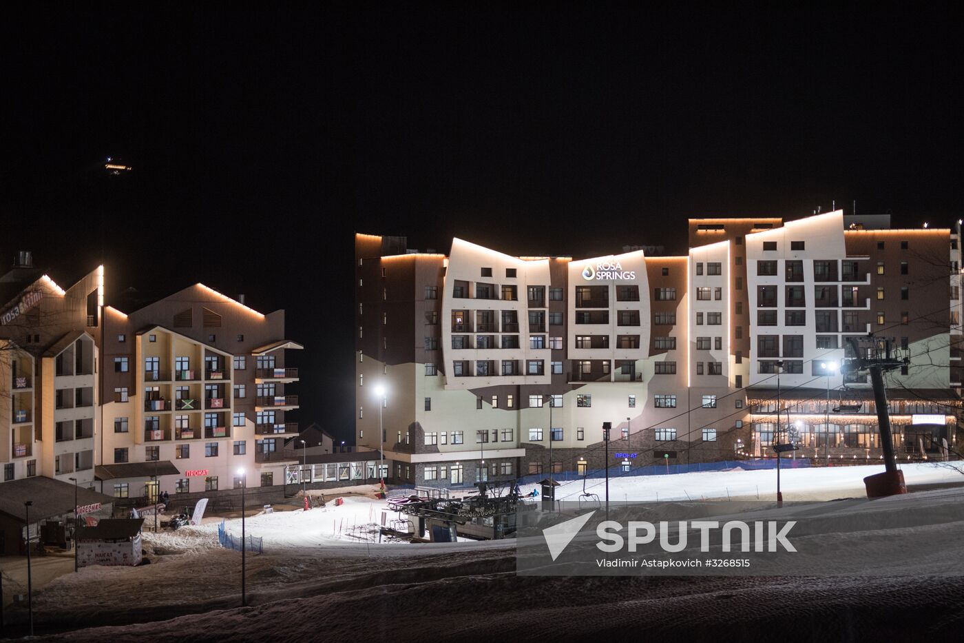 Year-round Rosa Khutor Alpine Resort in Krasnaya Polyana