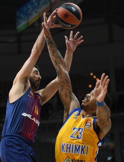Basketball. Euroleague. Khimki vs. Barcelona