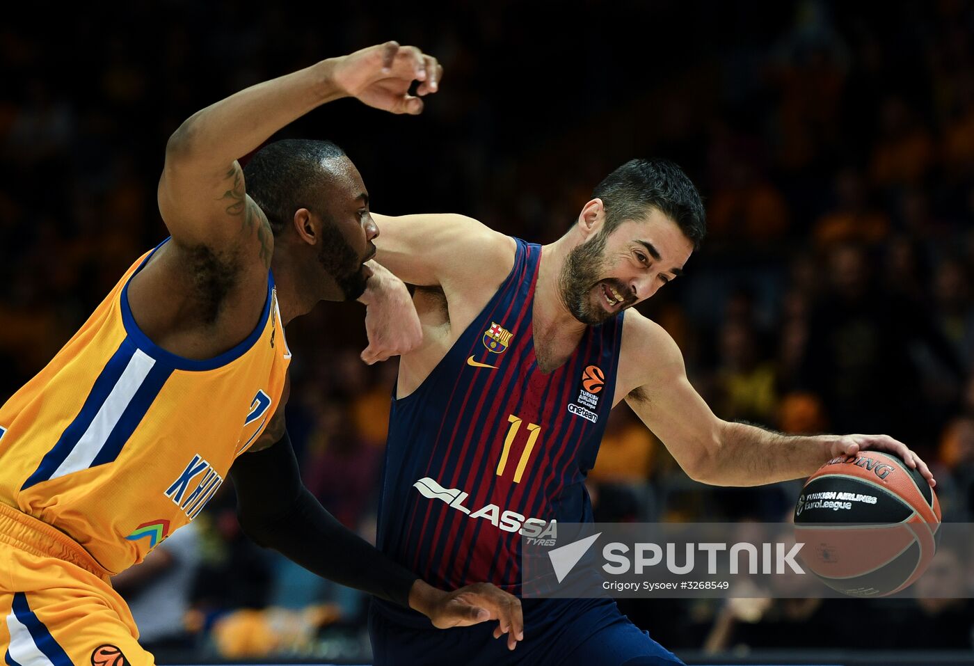 Basketball. Euroleague. Khimki vs. Barcelona