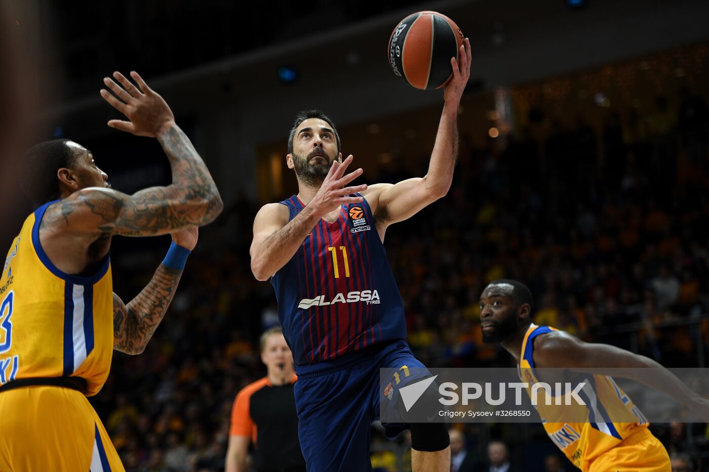Basketball. Euroleague. Khimki vs. Barcelona
