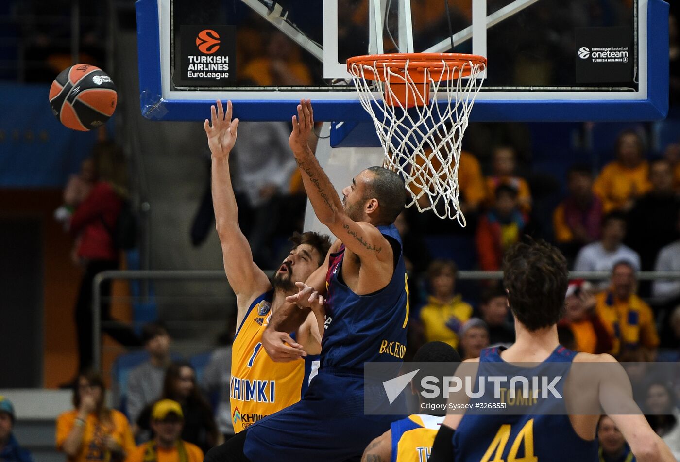 Basketball. Euroleague. Khimki vs. Barcelona
