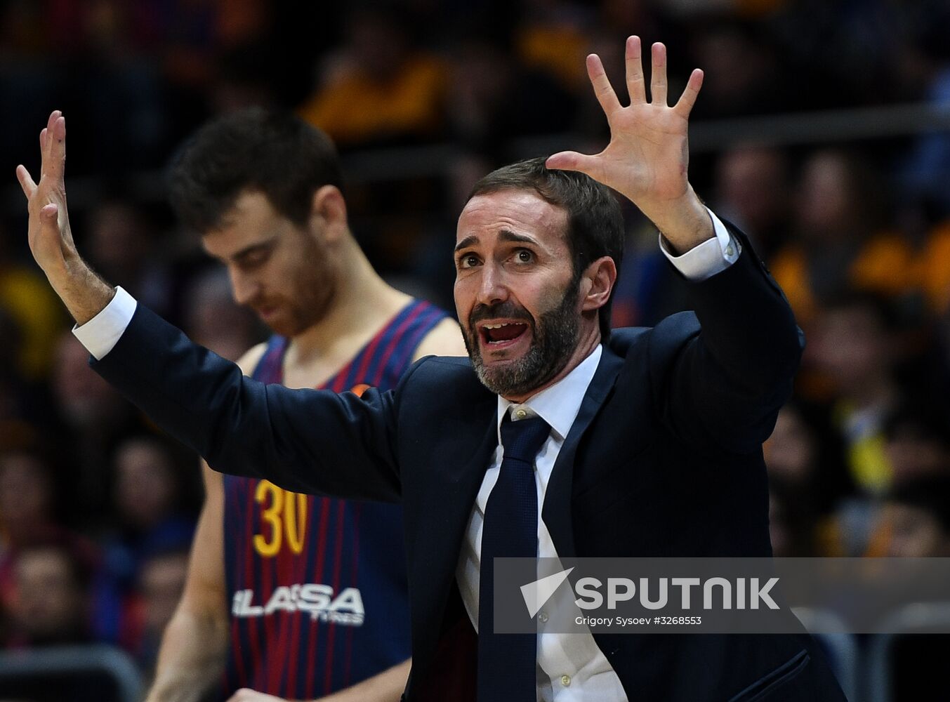 Basketball. Euroleague. Khimki vs. Barcelona