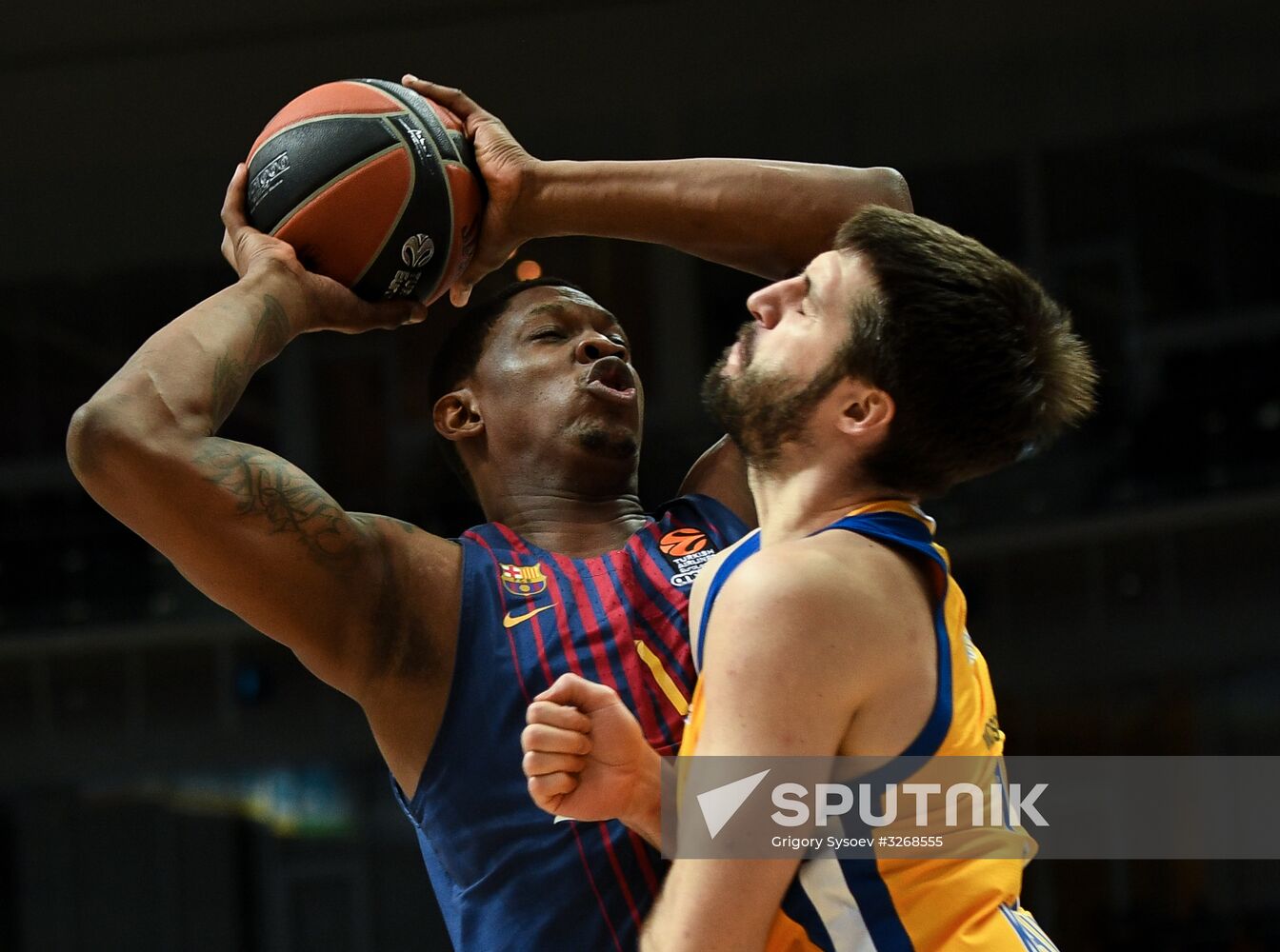 Basketball. Euroleague. Khimki vs. Barcelona