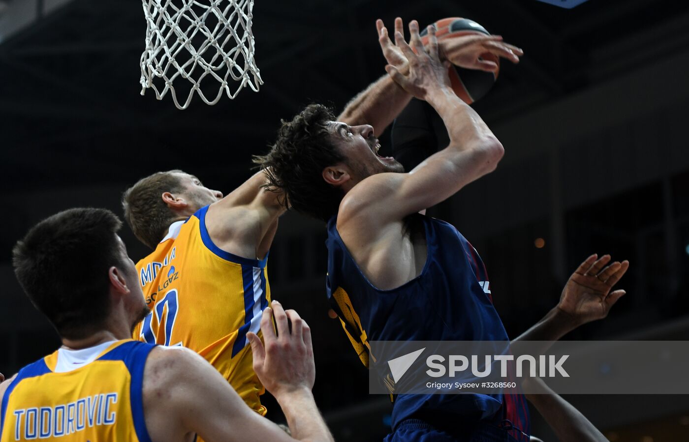 Basketball. Euroleague. Khimki vs. Barcelona
