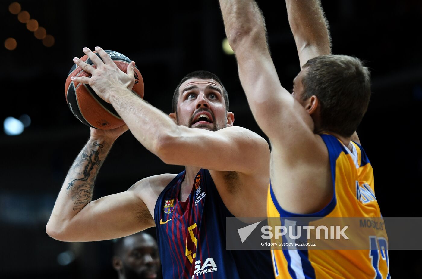 Basketball. Euroleague. Khimki vs. Barcelona