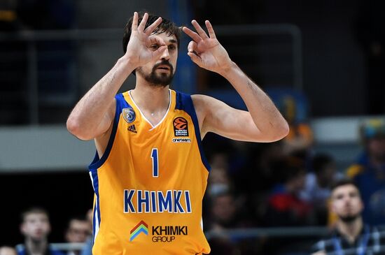 Basketball. Euroleague. Khimki vs. Barcelona