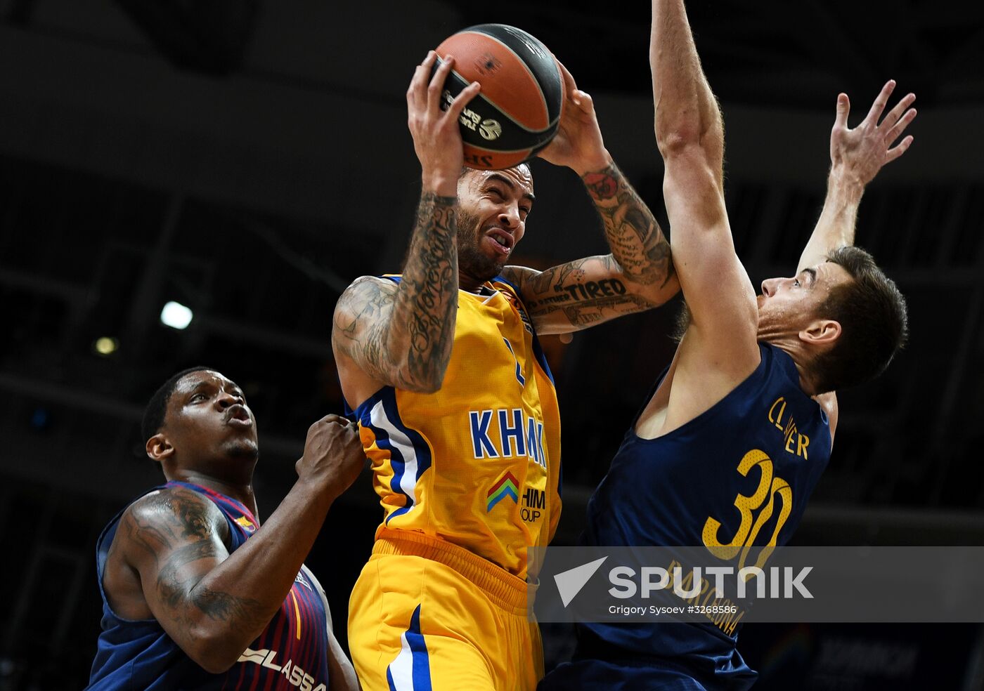Basketball. Euroleague. Khimki vs. Barcelona