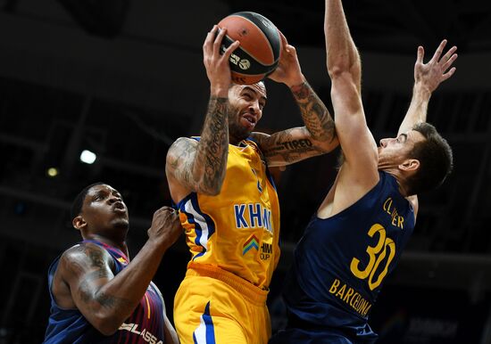 Basketball. Euroleague. Khimki vs. Barcelona