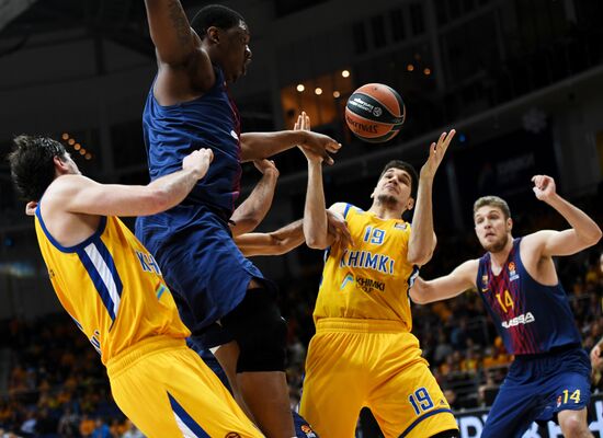 Basketball. Euroleague. Khimki vs. Barcelona