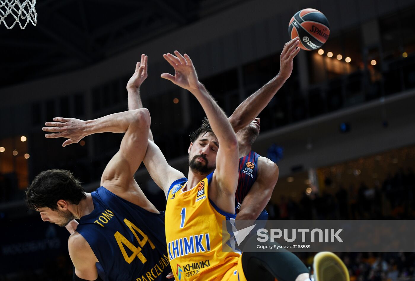 Basketball. Euroleague. Khimki vs. Barcelona