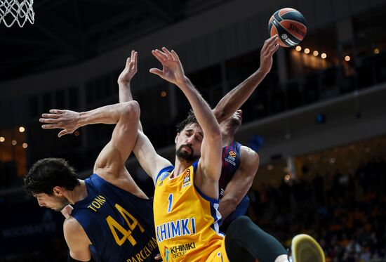 Basketball. Euroleague. Khimki vs. Barcelona