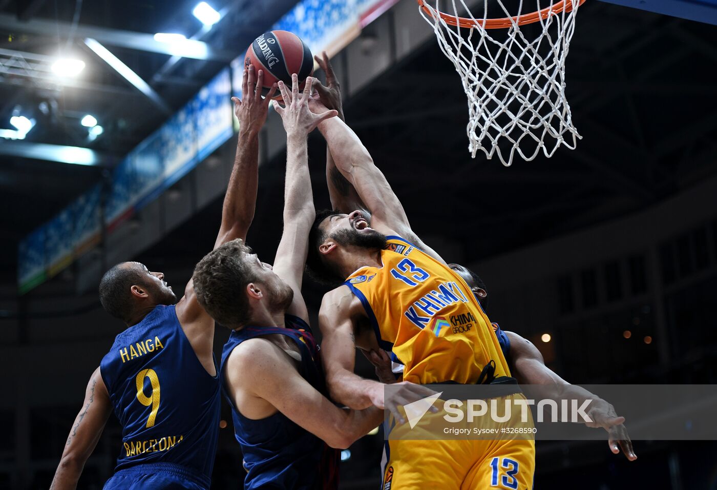 Basketball. Euroleague. Khimki vs. Barcelona