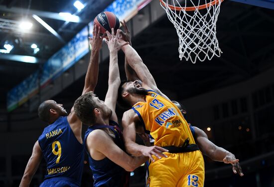 Basketball. Euroleague. Khimki vs. Barcelona