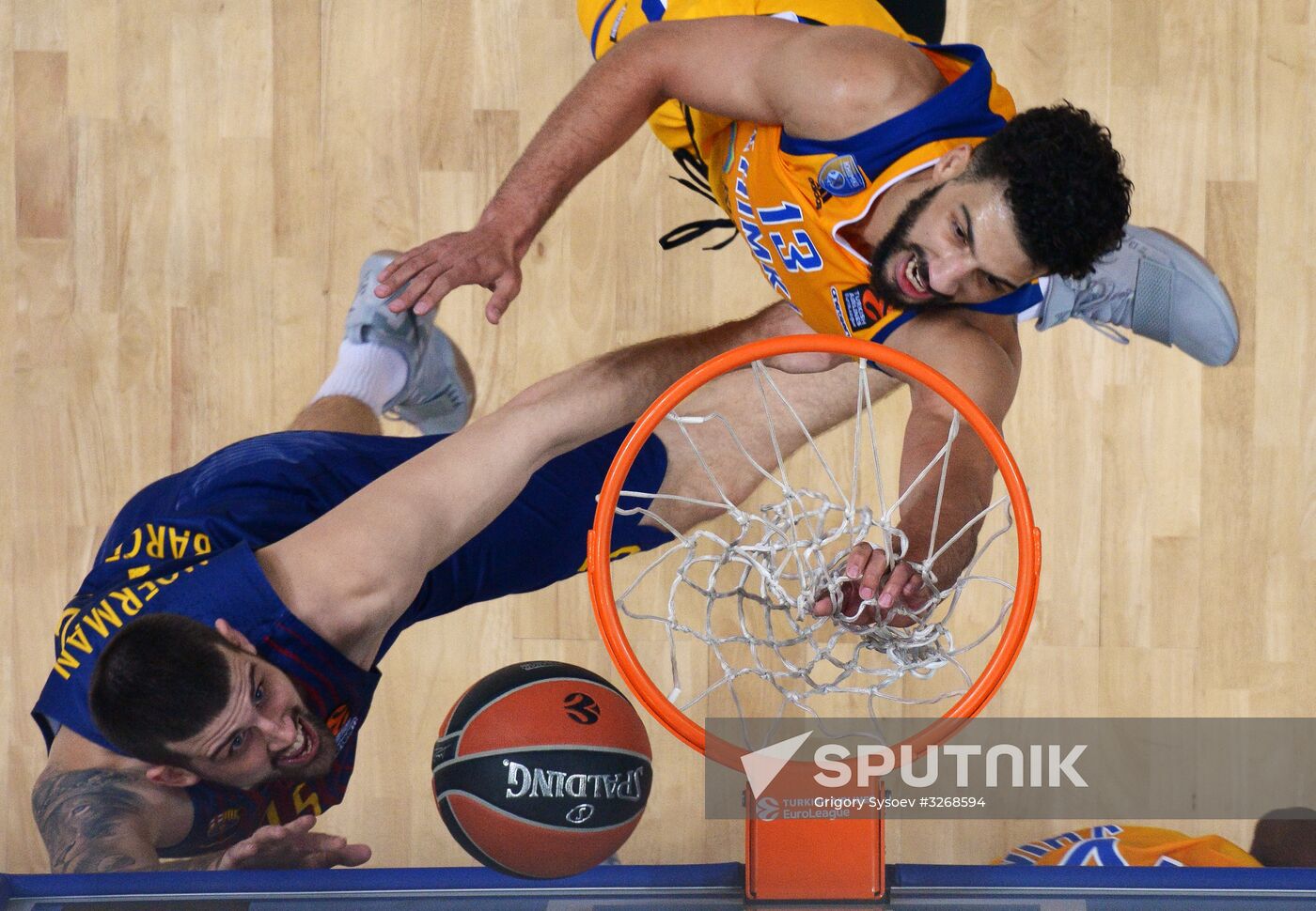 Basketball. Euroleague. Khimki vs. Barcelona