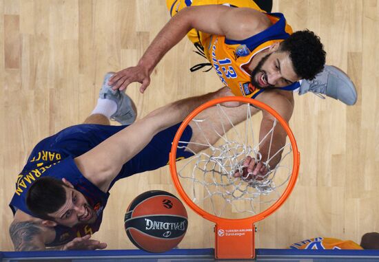 Basketball. Euroleague. Khimki vs. Barcelona