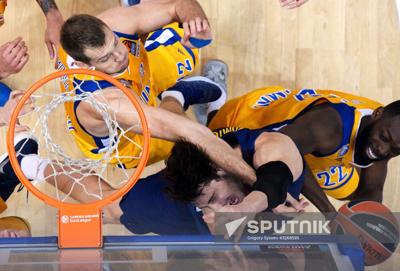 Basketball. Euroleague. Khimki vs. Barcelona