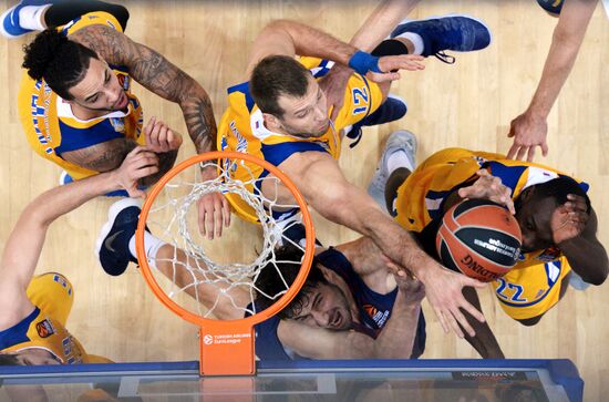 Basketball. Euroleague. Khimki vs. Barcelona