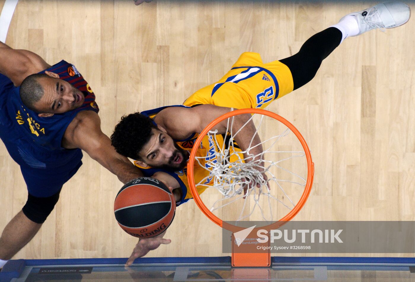 Basketball. Euroleague. Khimki vs. Barcelona