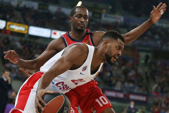 Basketball EuroLeague. Saski Baskonia vs. CSKA