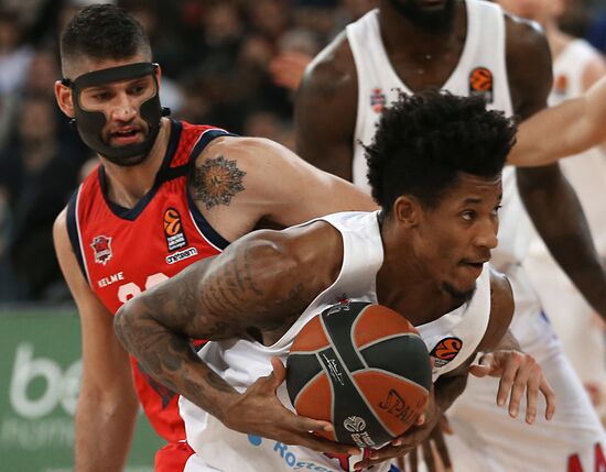 Basketball EuroLeague. Saski Baskonia vs. CSKA